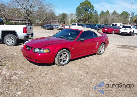 1999 Ford Mustang Gt z USA, uszkodzony, nr VIN 1FAFP45X5XF193102